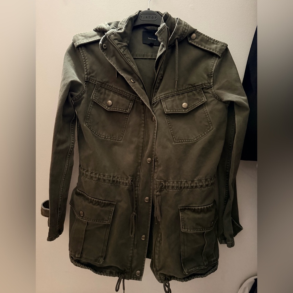 Talula Green Utility Jacket